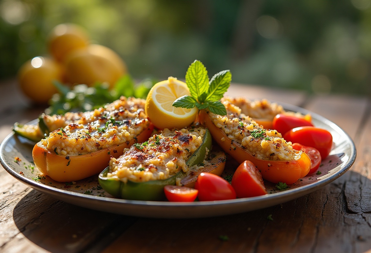 Γεμιστές Πιπεριές