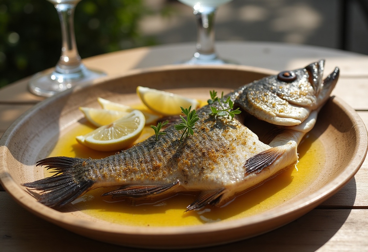 Ολόκληρο Ψητό Λαβράκι